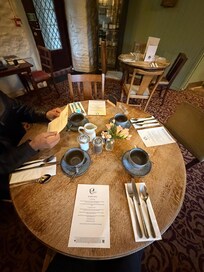 Breakfast table