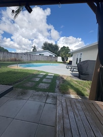 Nice pool area