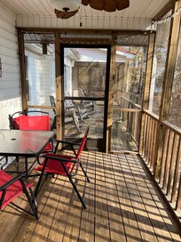 1 open and 2 screen in porches.