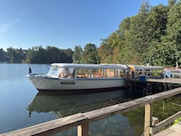 Båtbryggan vid hotellet