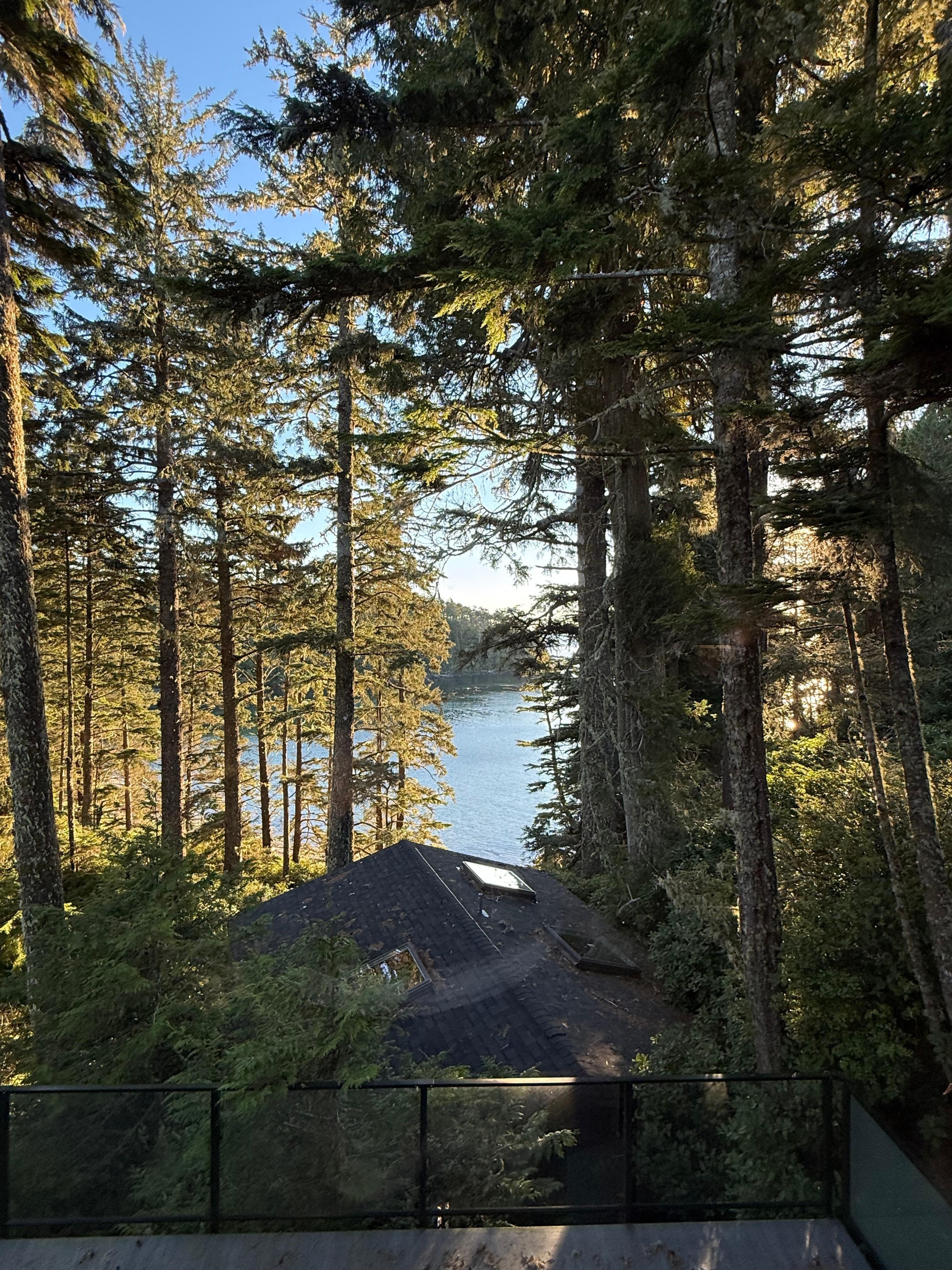 View from the balcony (room 27)