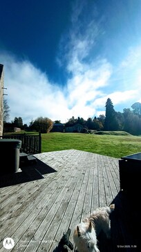 Alternative view from decking