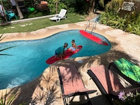 Kids enjoying pool