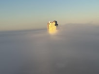 The only building you could see from the 25th floor when the fog rolled in.