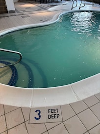 Dirty pool. Couldn’t see the bottom.