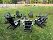 We took our family photo sitting in these chairs. They were so comfortable!