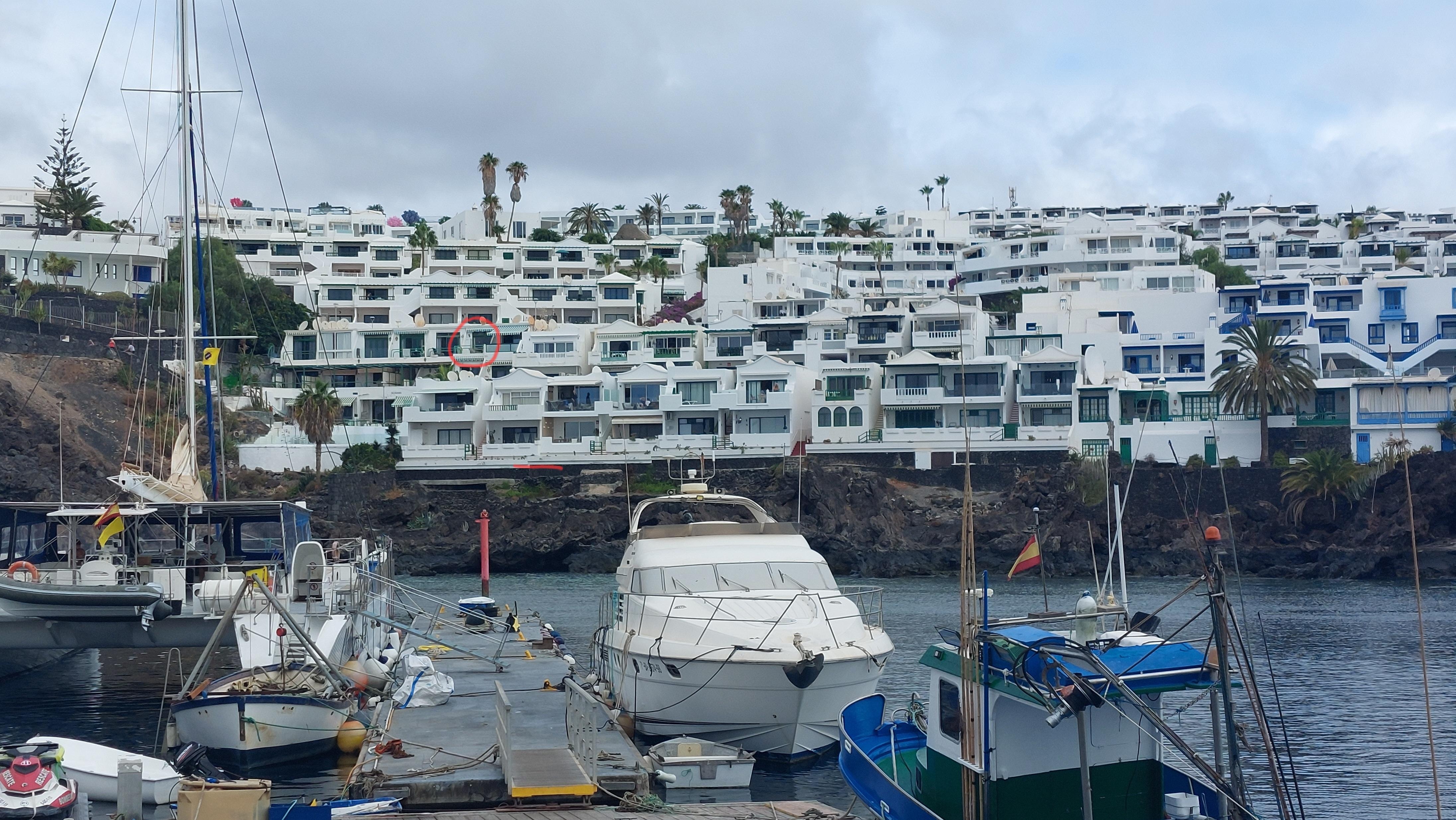 Apartment from harbour.