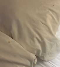 Stained linen