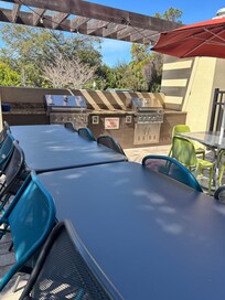 Nice for cooking out with family … plenty of seating