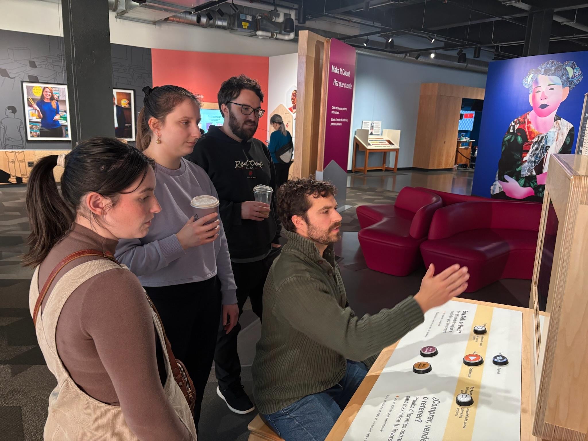 Nearby attraction: Luminarium hands-on museum with great little coffee/sandwich shop. 