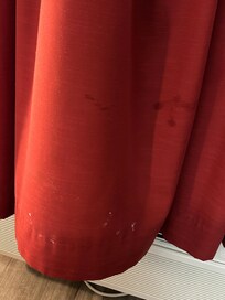 Dirty curtains