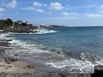 Coastal path walk with coffee stop en route