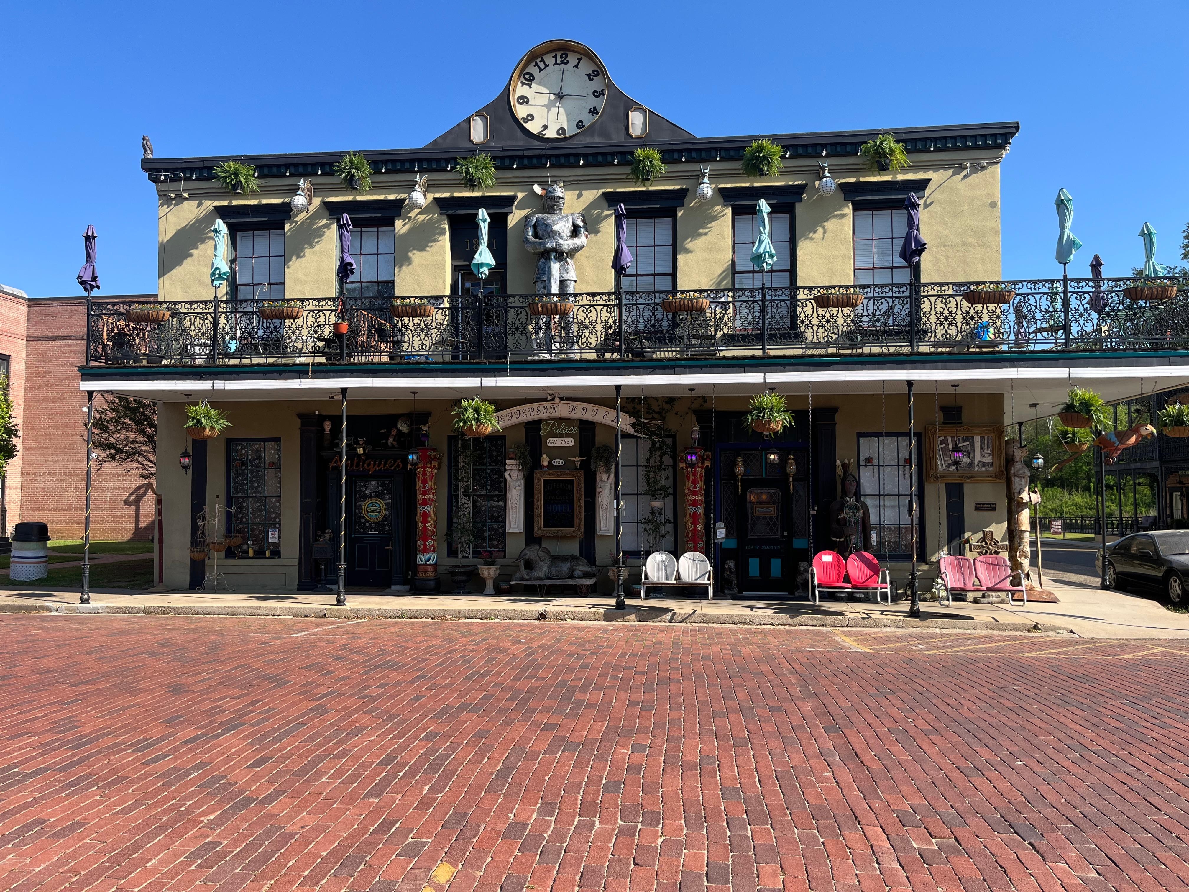 Business across the street.