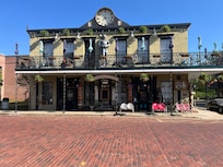 Business across the street.