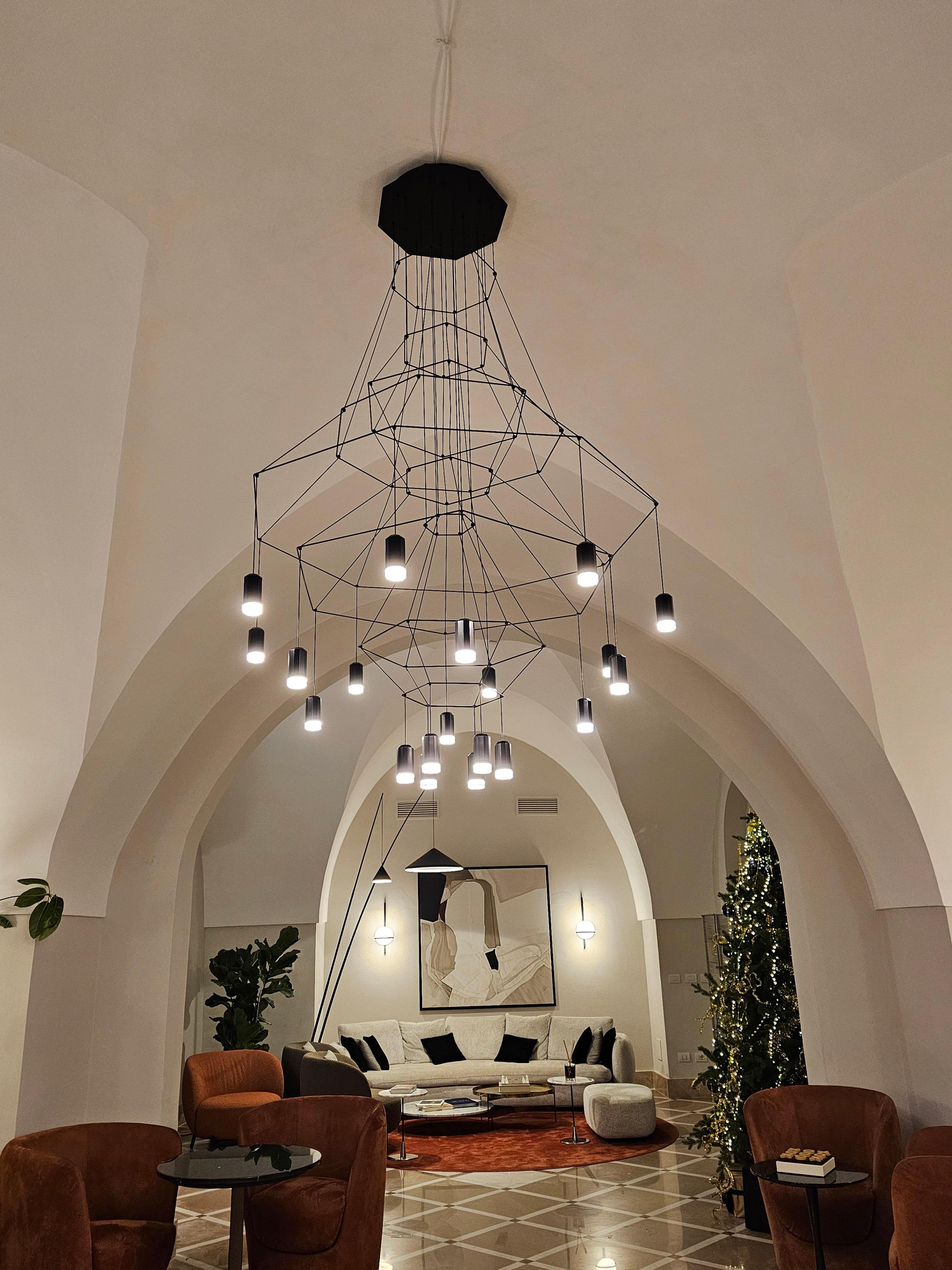 Hotel foyer lounge area