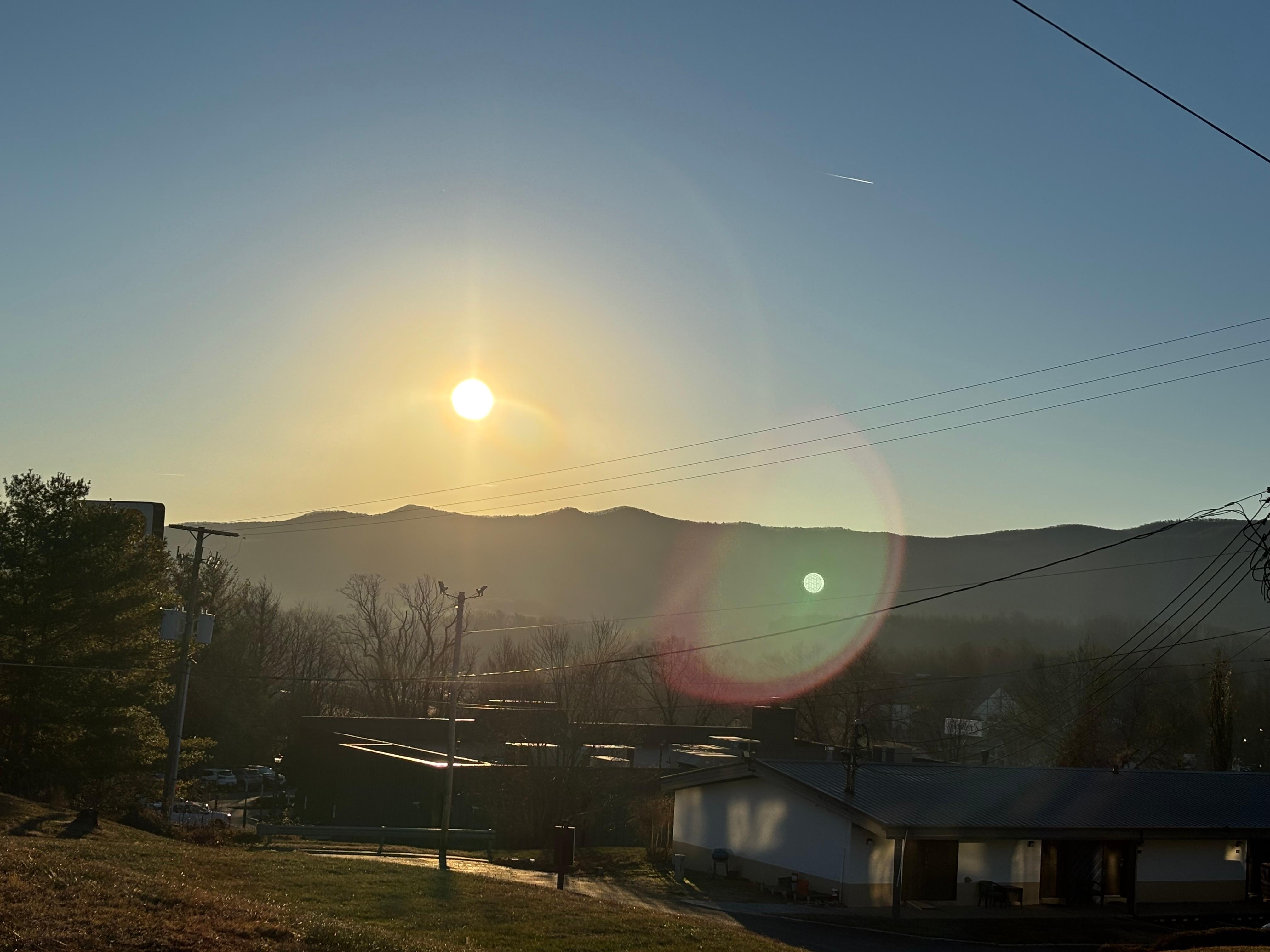 Sunrise Mountain View from hotel