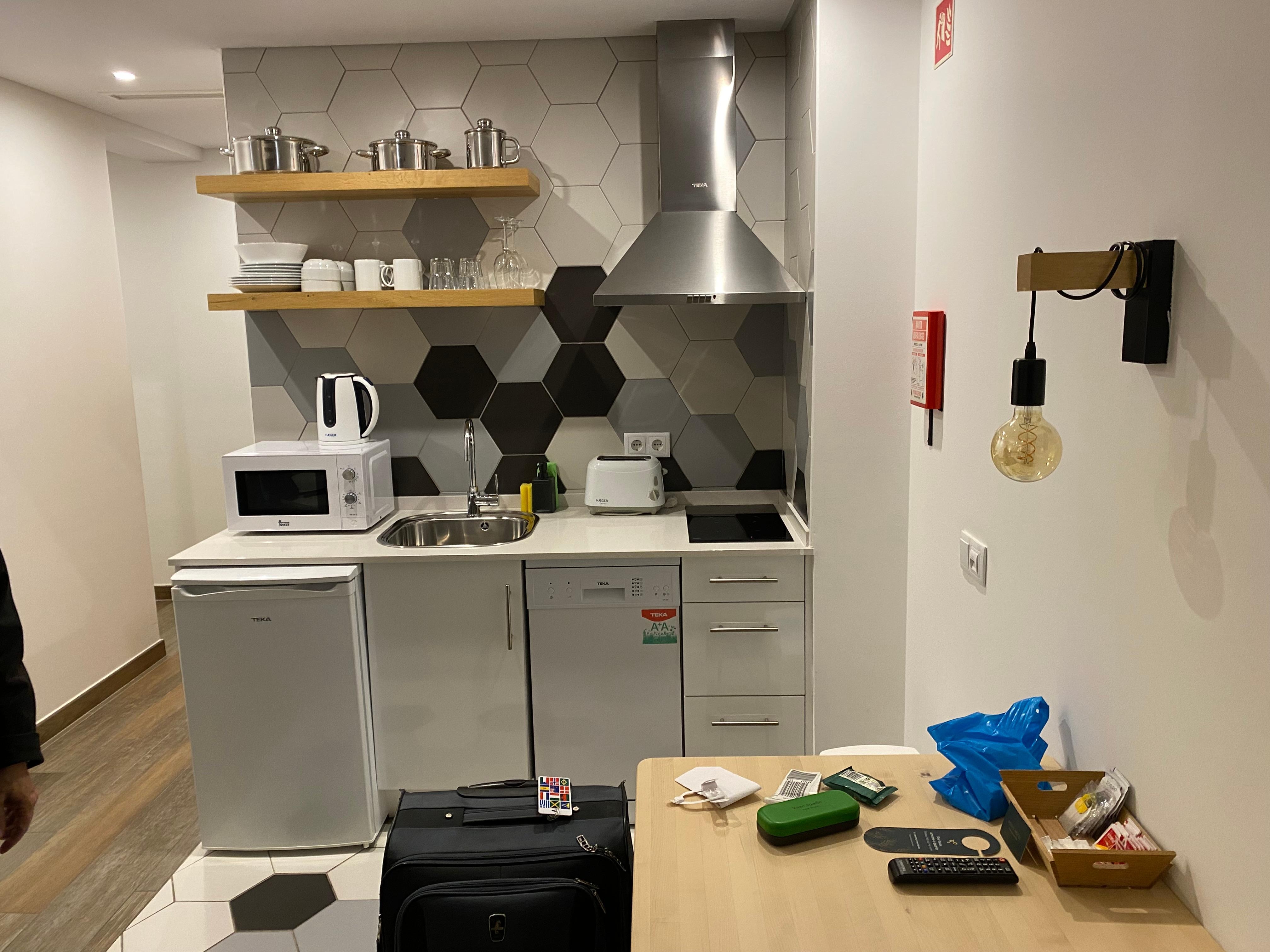 Fully appointed kitchen