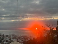 Sunset from the balcony