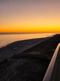 Beautiful sunsets every night.