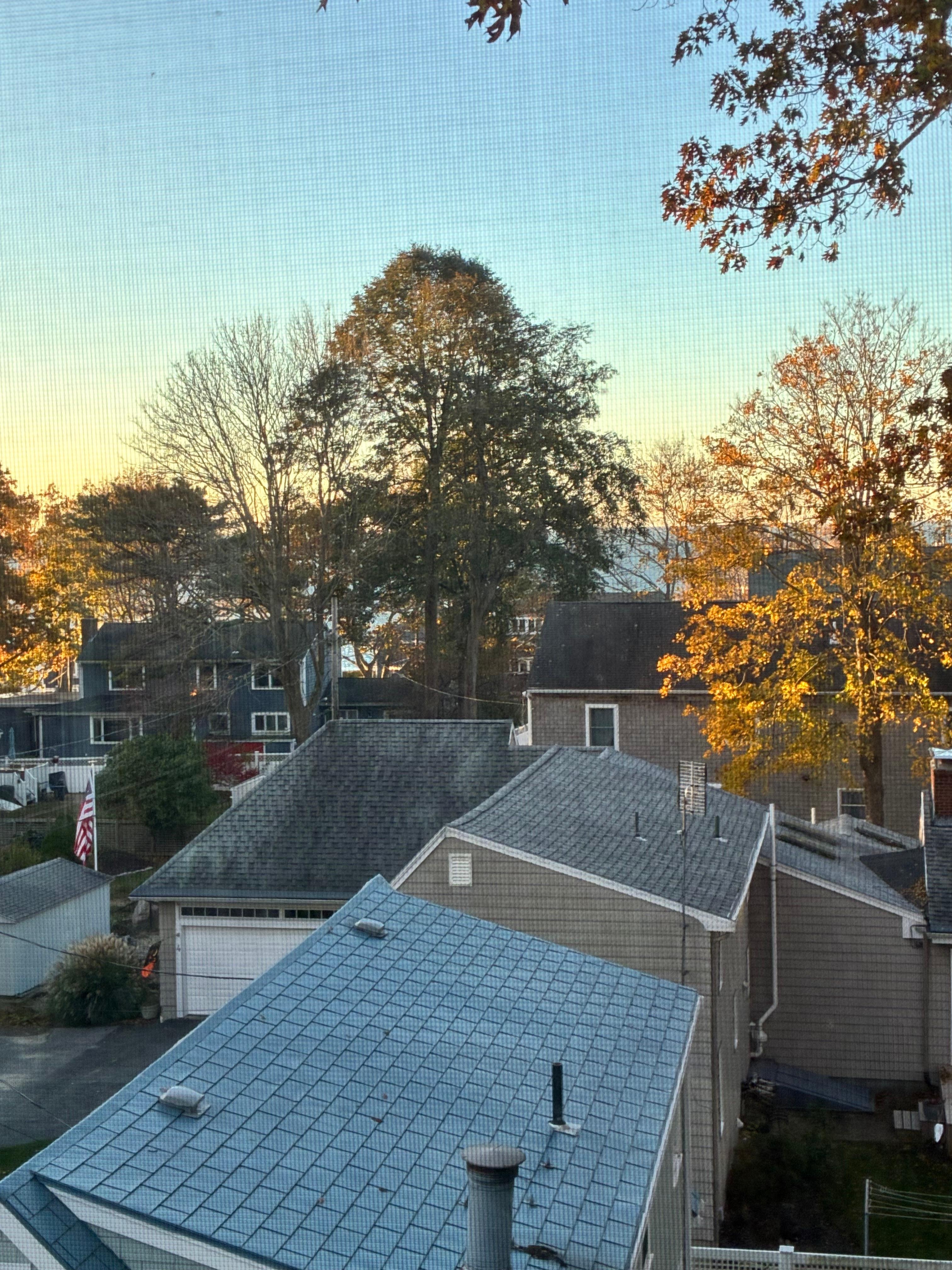 View from the bedroom 