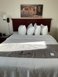 King size bed was very comfortable