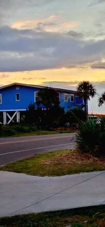 Outside of house