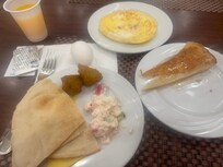 A sample of what’s on offer for breakfast
