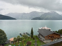 Blick aus unserem Fenster im 4. Stock.