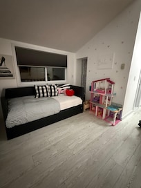 Bonus daybed area and Barbie house