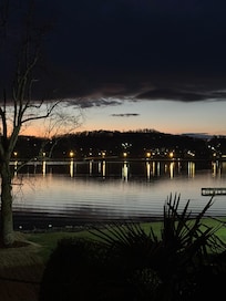 Night view from the balcony
