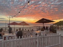 Cable Beach beautiful sunset - the colours are spectacular