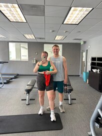 The gym was super nice