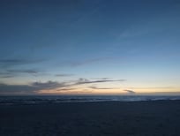 Beach next to the apartment