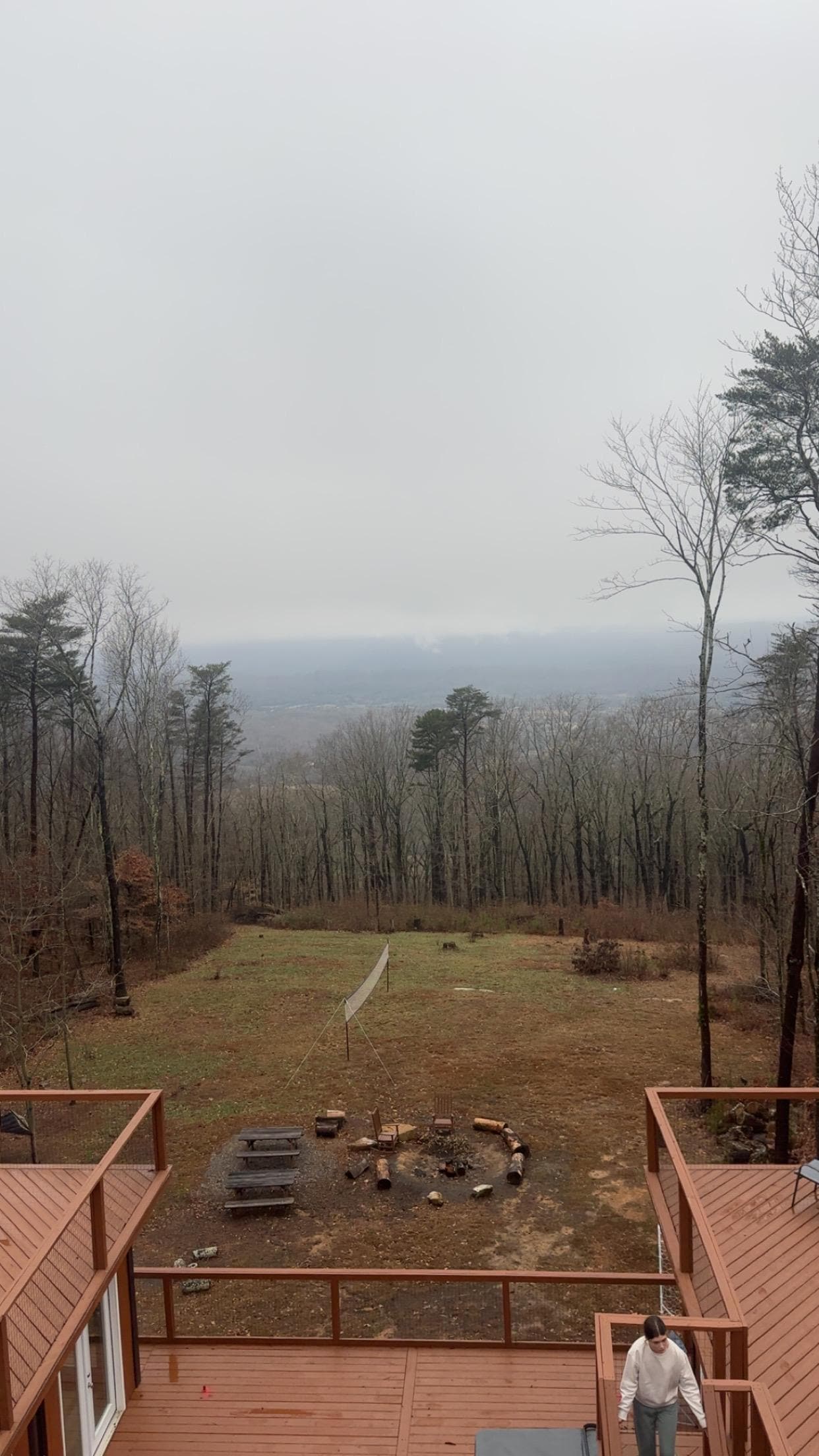 Great view from our bedroom balcony!