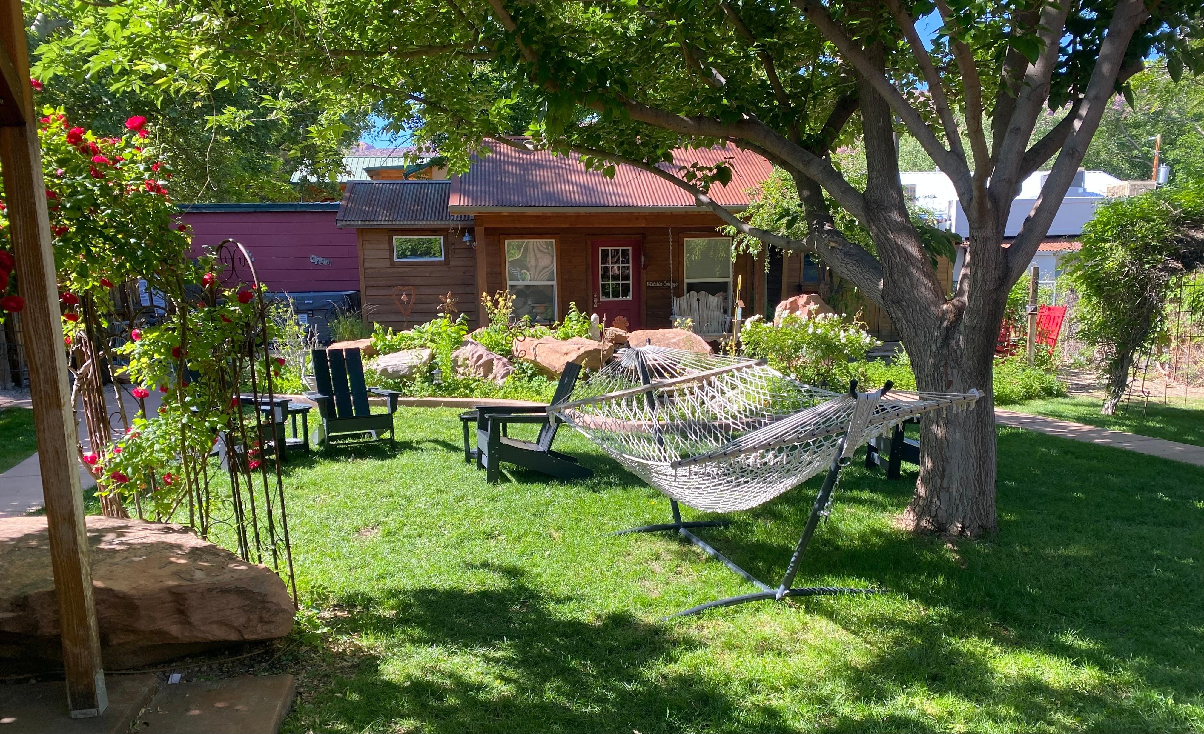 Private courtyard