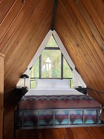 The top floor bedroom