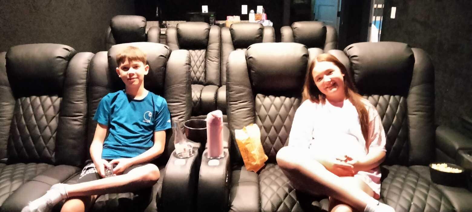 enjoying the theater