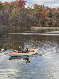 Kids loved the kayaks!
