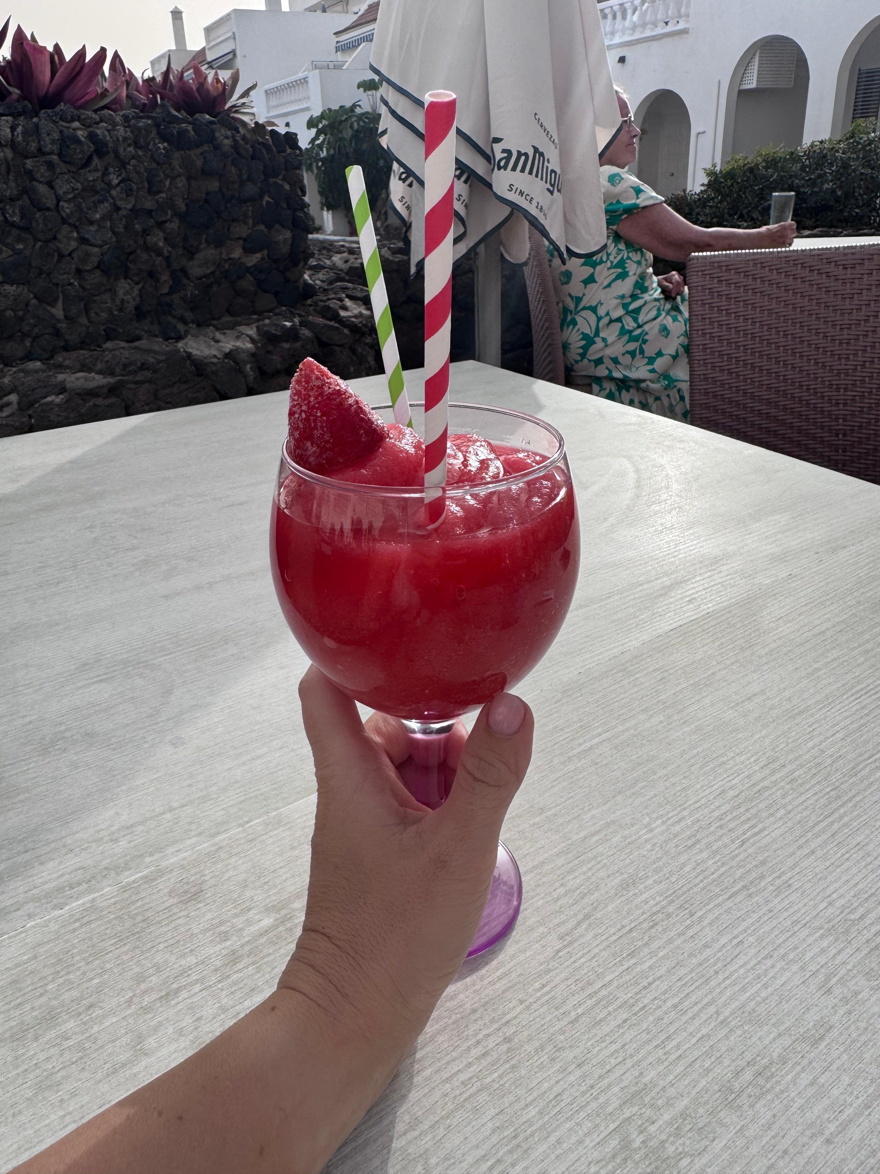 You can buy cocktails 