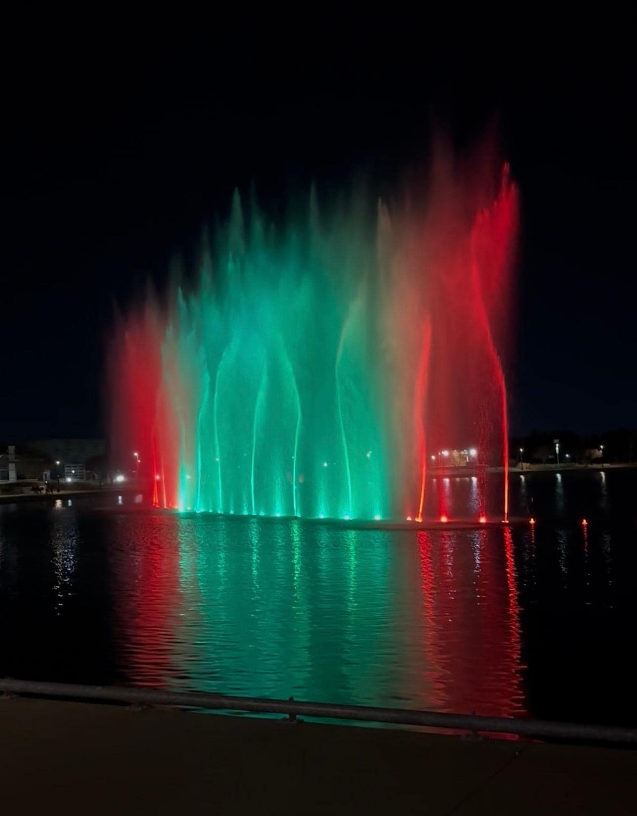 The Illuvia Light & Water Show at Epic Central Homewood Suites Hilton in Grand Prairie, TX