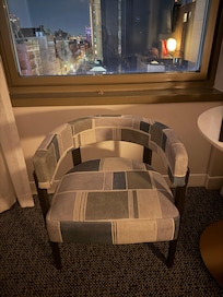 Street view room - comfy chair.