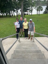 Family visiting from nearby Lynn Haven