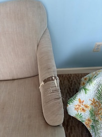 Armchair in second bedroom
