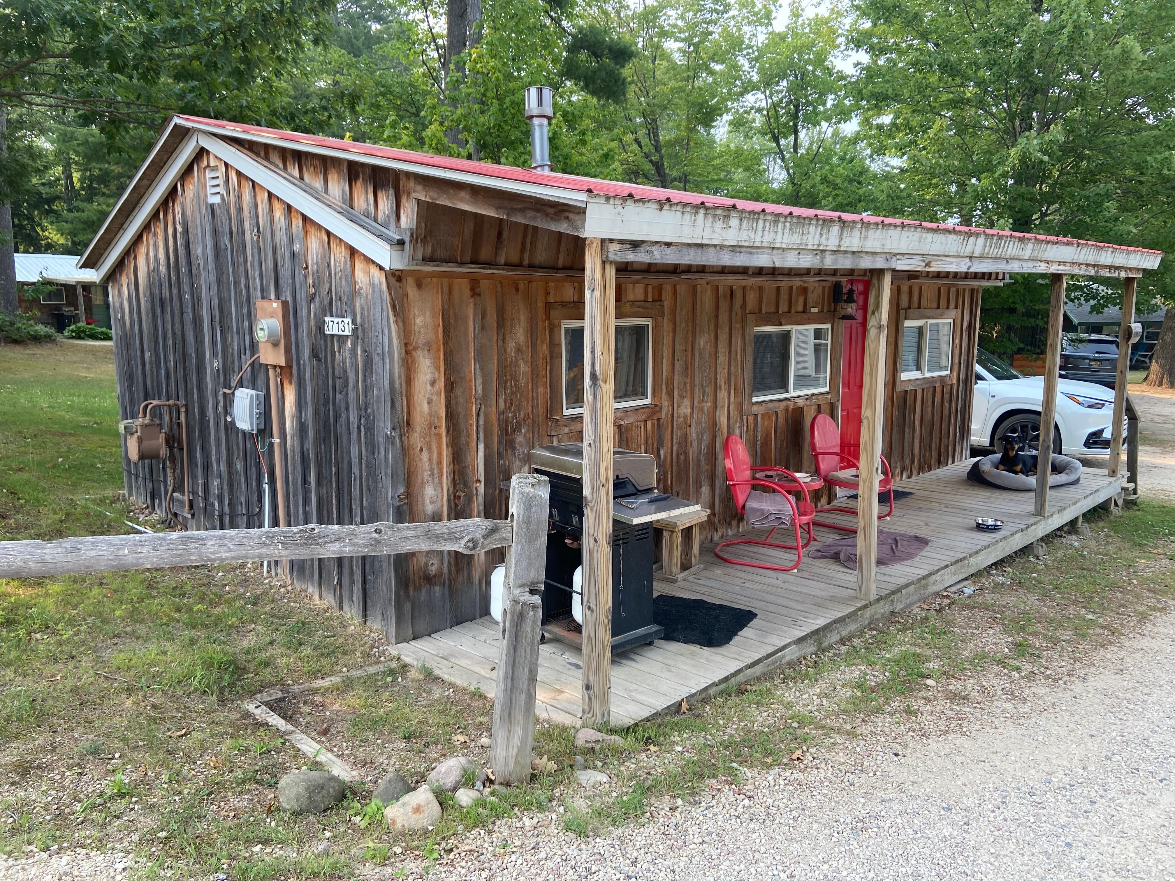 Picture of actual cabin
