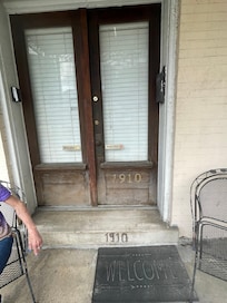 Mold on the front door