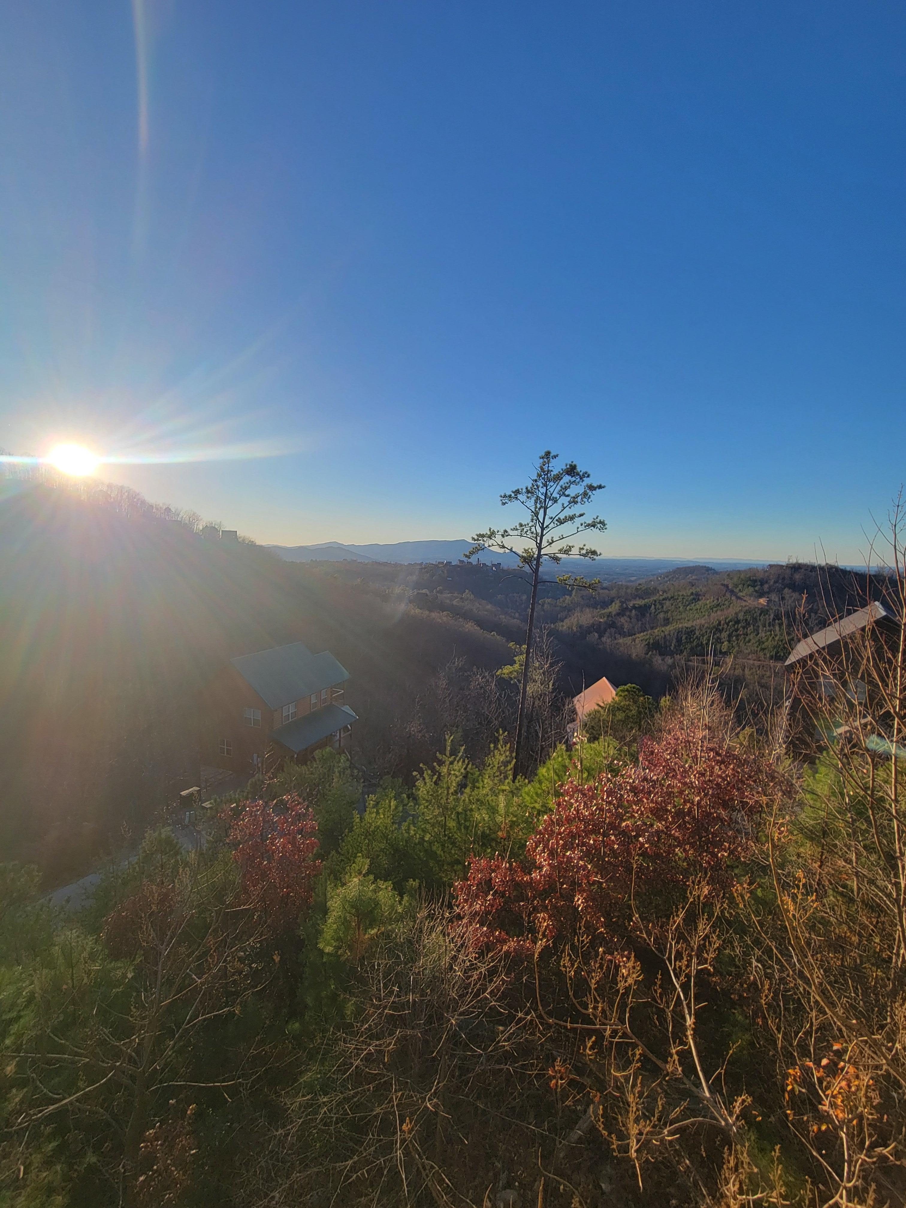 Beautiful  start of sunset 