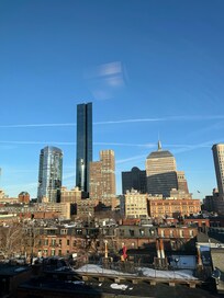 View in the morning from level 7