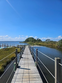 The dock to the Ocean Bay at Residence Inn by Marriott