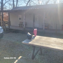Even has a picnic area, not shown is a fire pit.