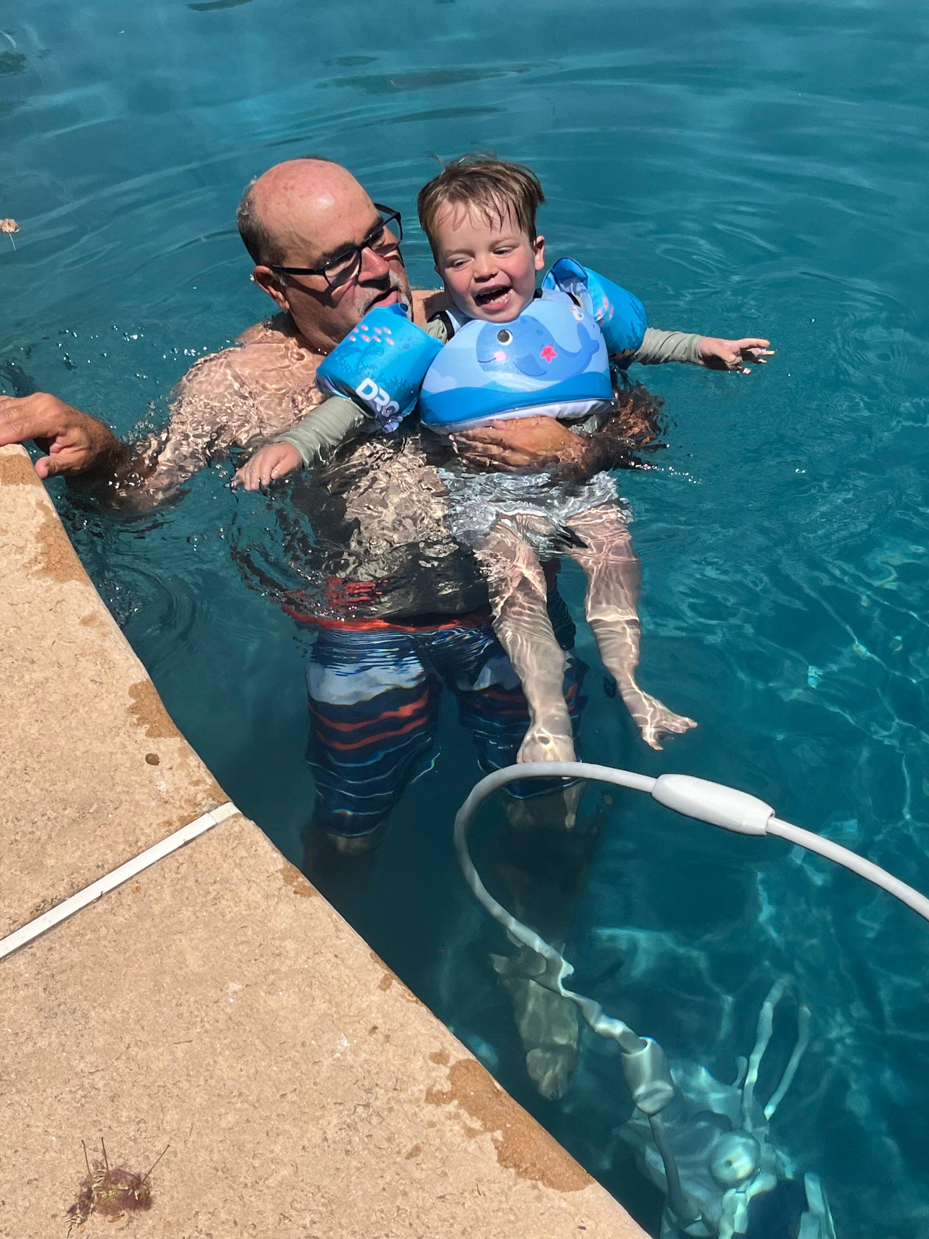 Grampa & grandson